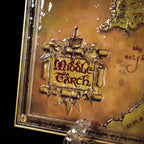 LORD OF THE RINGS - Metal Map Limited Edition Fanattik