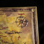 LORD OF THE RINGS - Metal Map Limited Edition Fanattik