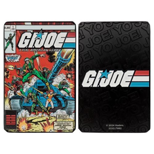 G.I. JOE - 60-årsjubileum - Limited Edition Ingot Fanattik