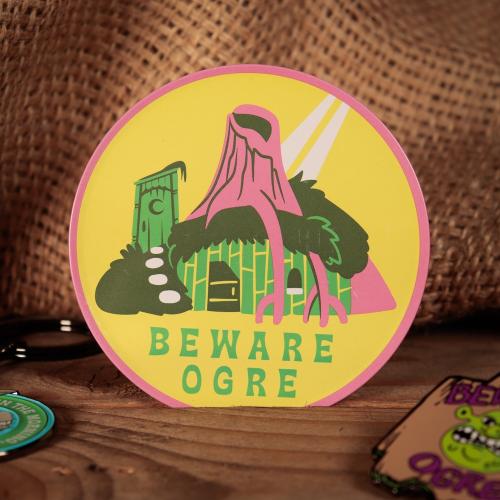 SHREK - 4 Embossed Metal Coasters Fanattik