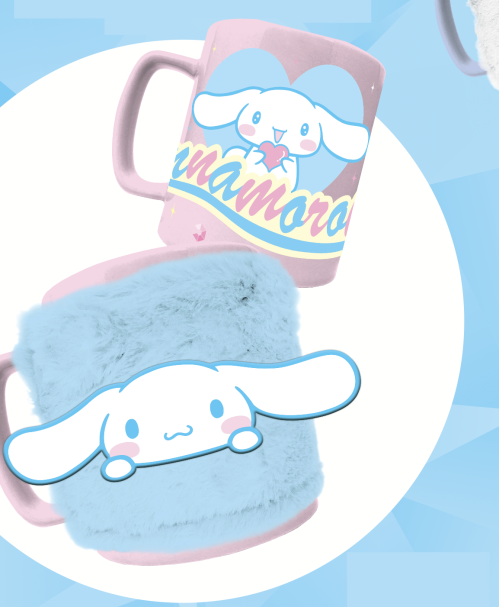CINNAMOROLL - Fuzzy Mug 15oz Pyramid