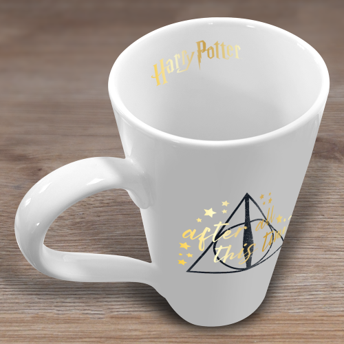 HARRY POTTER - Deathly Hallows - Latte Mug 16,5oz Pyramid