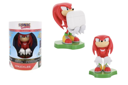 SONIC - Knuckles - Controller & Phone Support 'Holdem' - 11cm Exquisite Gaming