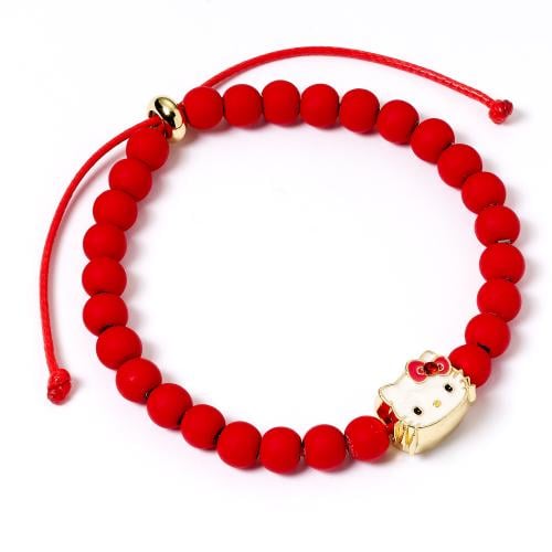 HELLO KITTY - Röd - Pärlarmband Carat
