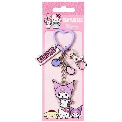 KUROMI - Blueberry - Nyckelring med Charms Carat