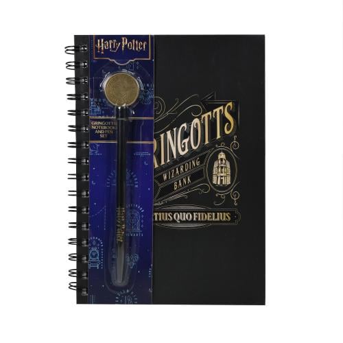 HARRY POTTER - Gringotts - A5 Premium Anteckningsblock + Pen Blue Sky