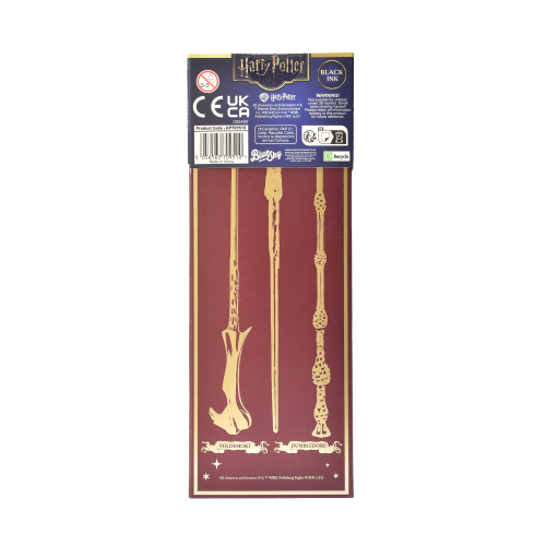 HARRY POTTER - Set med 3 Trollstavspennor