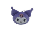 KUROMI - Head - Purple - Mini Nyckelring gosedjur CYP