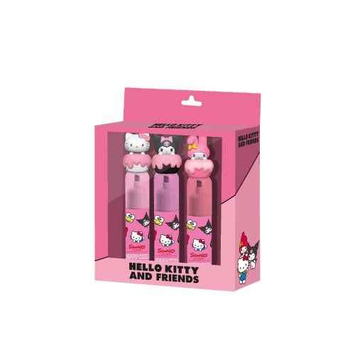 HELLO KITTY & Friends - Cake - Pack med 3 Högläsare Karactermania