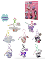 HELLO KITTY & Friends - Display of 16 Nyckelrings CYP
