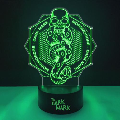 HARRY POTTER - Dark Mark - LED Dekorativ Lampa Grupo Erik