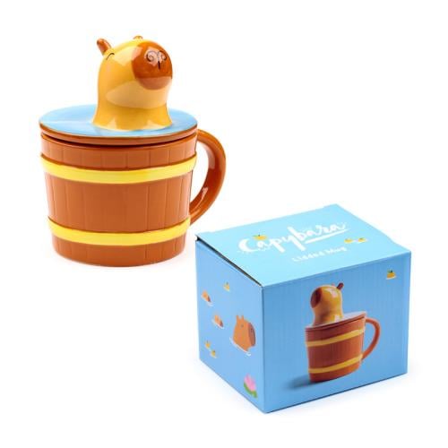 KAWAII - Duke the Capybara - Mugg 11oz + 3D Lock Puckator