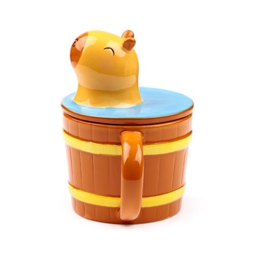 KAWAII - Duke the Capybara - Mugg 11oz + 3D Lock Puckator