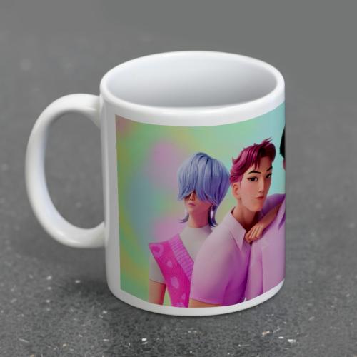 K-POP DEMON HUNTERS - Saja Boys - Mug 11oz Pyramid