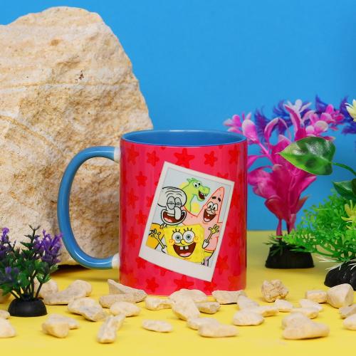 Svampbob - Bikini Bottom Buddies - Inre Färgad Mugg - 11oz