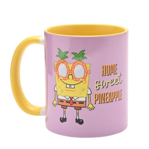 Svampbob - Hemma Sweet Ananas - Inre Färgad Bägare - 11oz