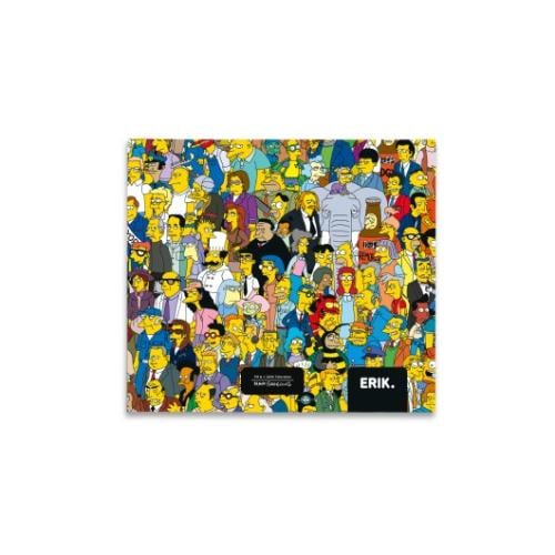 THE SIMPSONS - Veckoplanerare + Bloc Note Grupo Erik