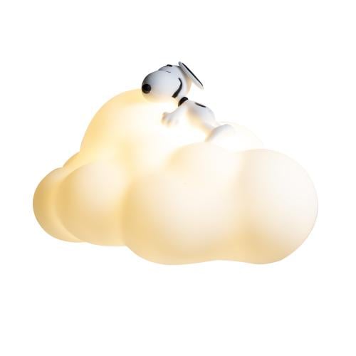 SNOOPY - Dekorativ Lampa Moln - 15cm Blue Sky