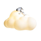SNOOPY - Dekorativ Lampa Moln - 15cm Blue Sky