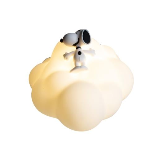 SNOOPY - Dekorativ Lampa Moln - 15cm Blue Sky