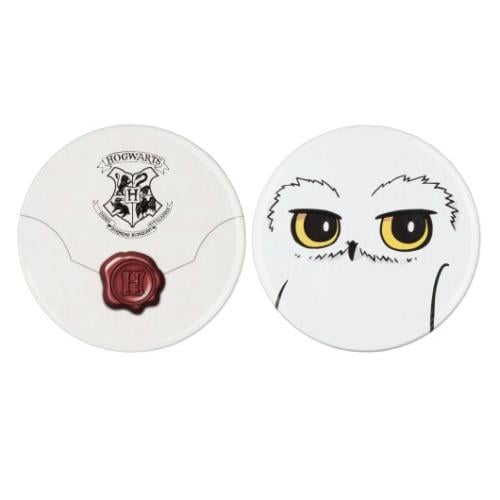 HARRY POTTER - Hedwig - Set of 2 Coasters Grupo Erik
