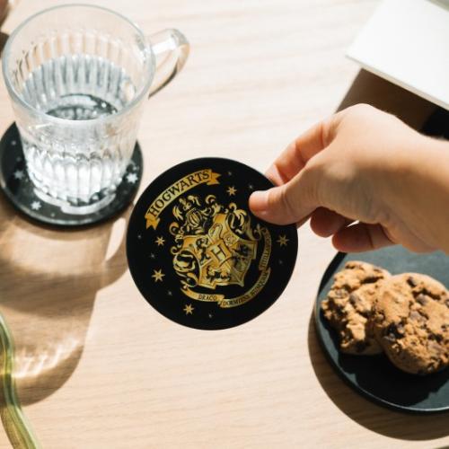 HARRY POTTER - Hogwarts - Set of 2 Coasters Grupo Erik