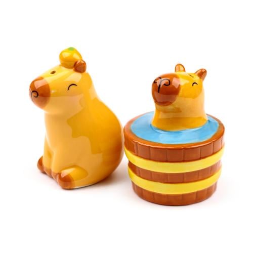 KAWAII - Duke the Capybara - Salt- och Pepparkar Set Puckator