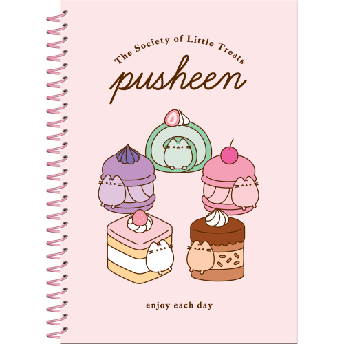 PUSHEEN - Little Treats - Anteckningsblock A5 + Stickers Pyramid
