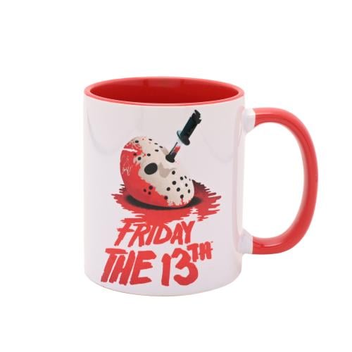 FRIDAY 13th - Jason & Mask - Inner Colored Mug - 11oz Widdop