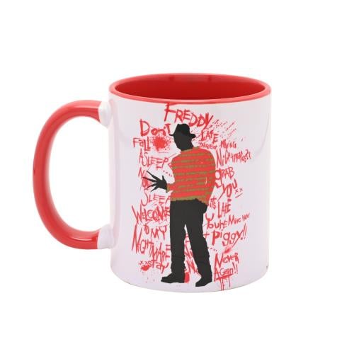 A NIGHTMARE ON ELM STREET - Freddy Krueger - Inner Colored Mug - 11oz Widdop
