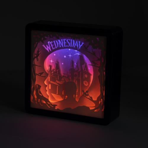 WEDNESDAY - Diorama Layer Light - 20x16x5cm Blue Sky