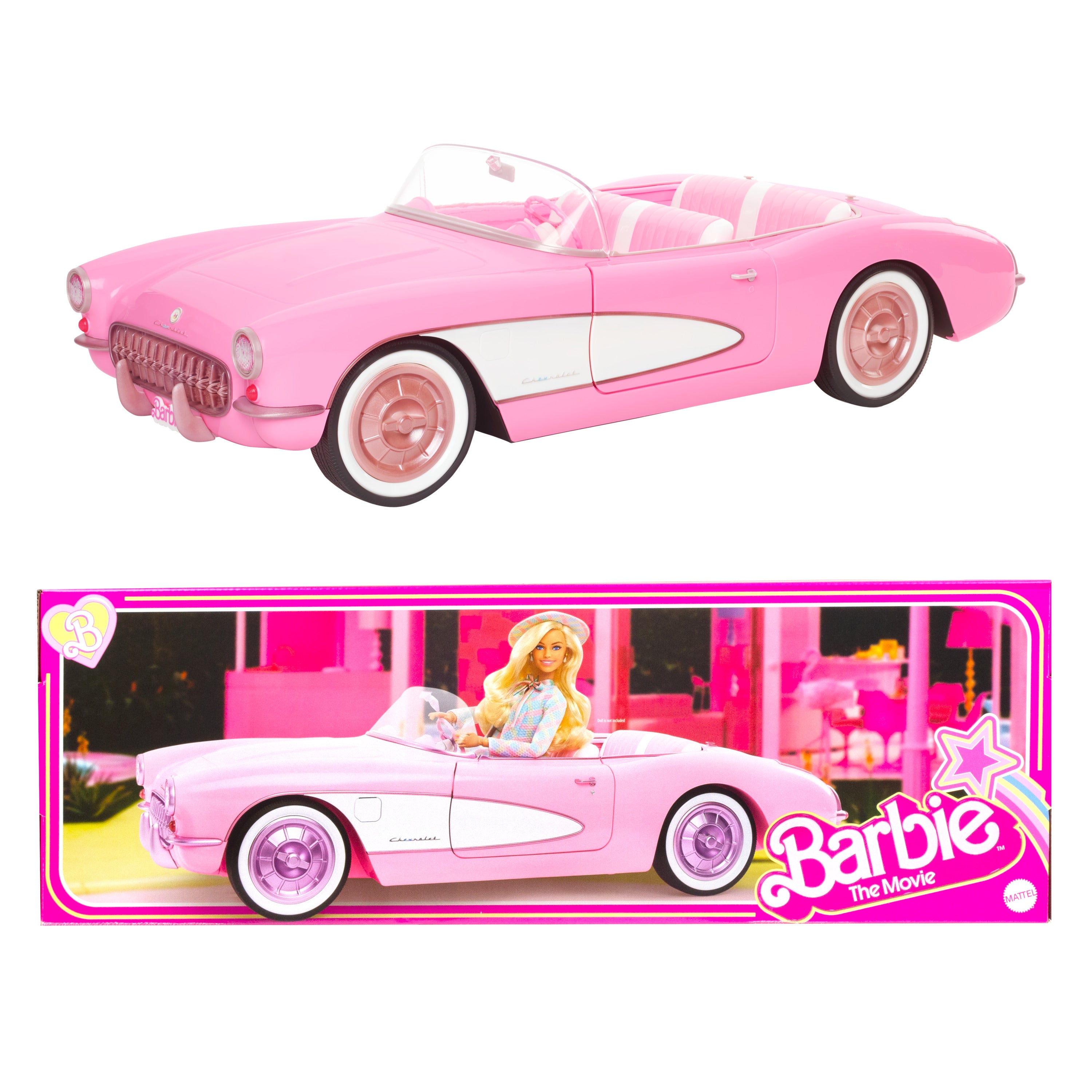 Mattel Barbie: The Movie - Convertible Car (HPK02) Mattel