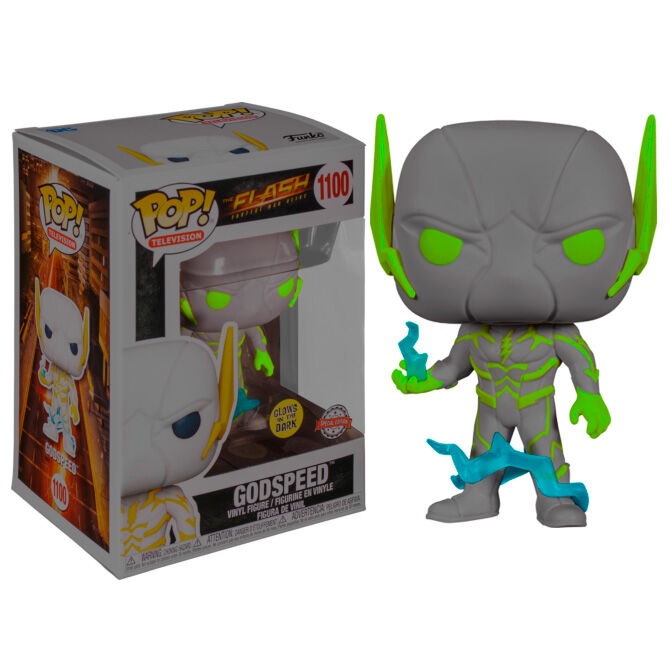 Funko POP Figur DC Comics The Flash Godspeed Glow in the Dark Exclusive FUNKO