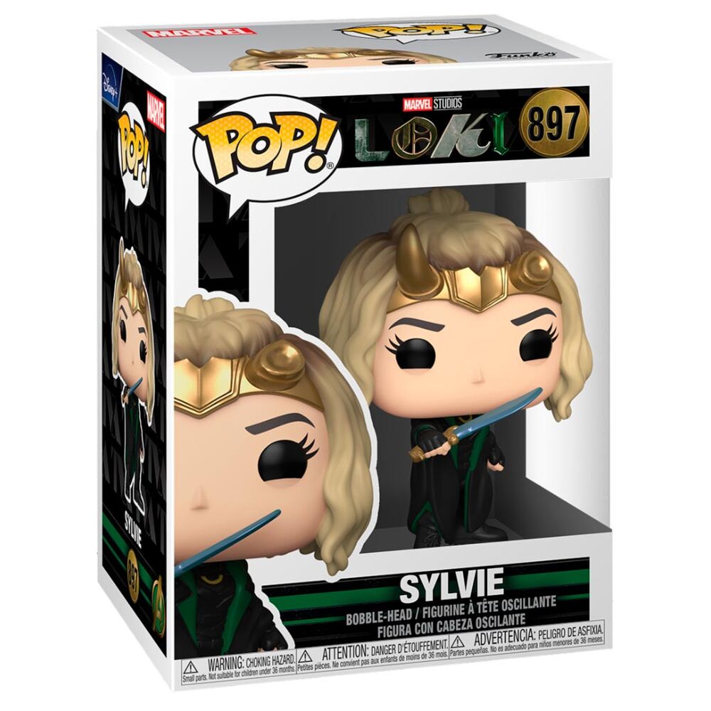 POP Figur Marvel Loki Sylvie - Samla på Marvels magiska karaktär FUNKO