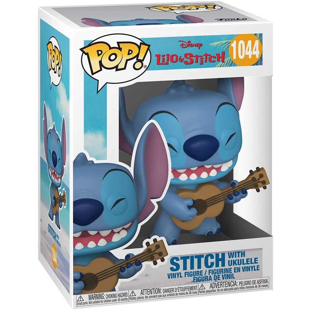 POP Figur Disney Lilo och Stitch - Stitch med Ukulele FUNKO