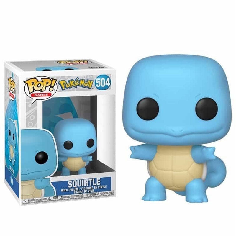 POP figur Pokémon Squirtle – Samlarfigur i Presentförpackning FUNKO