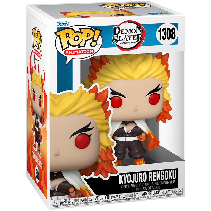 POP-figur Demon Slayer Kimetsu no Yaiba Kyojuro Rengoku FUNKO