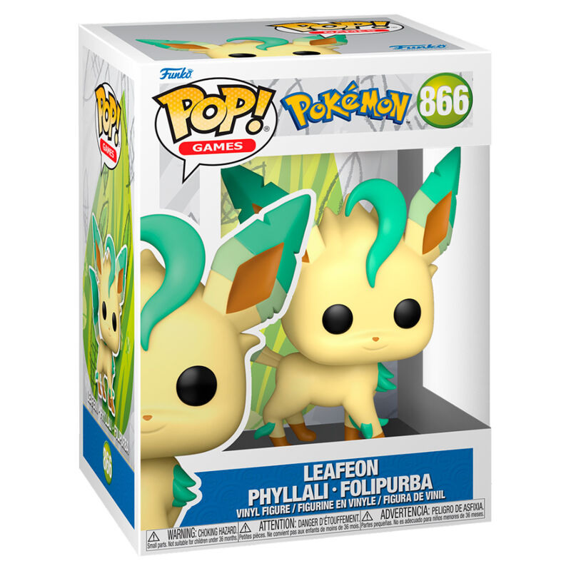 POP Figur Pokemon Leafeon – Samlarfigur för Älskare av Pokémon FUNKO