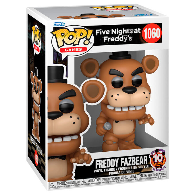 POP Figur Five Nights at Freddys Freddy Fazbear - Samlarfigur i Presentask FUNKO