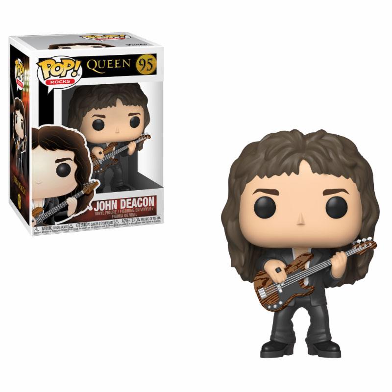 Queen POP! Rocks Vinylfigur John Deacon 9 cm Funko