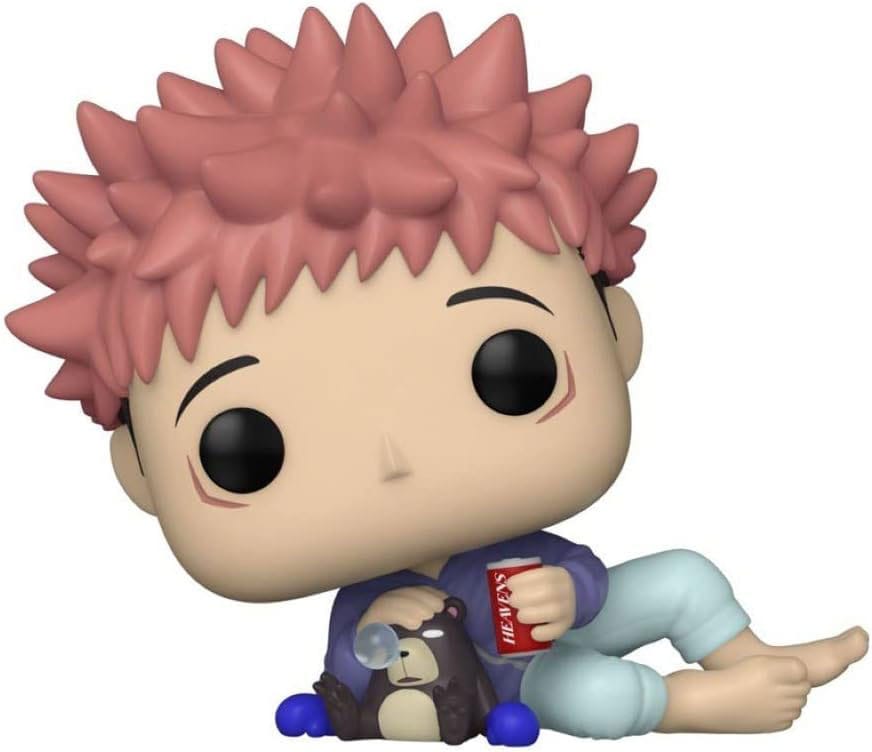 Jujutsu Kaisen POP! Animation Figur Itadori w/ Tsukamoto Doll 9 cm Funko