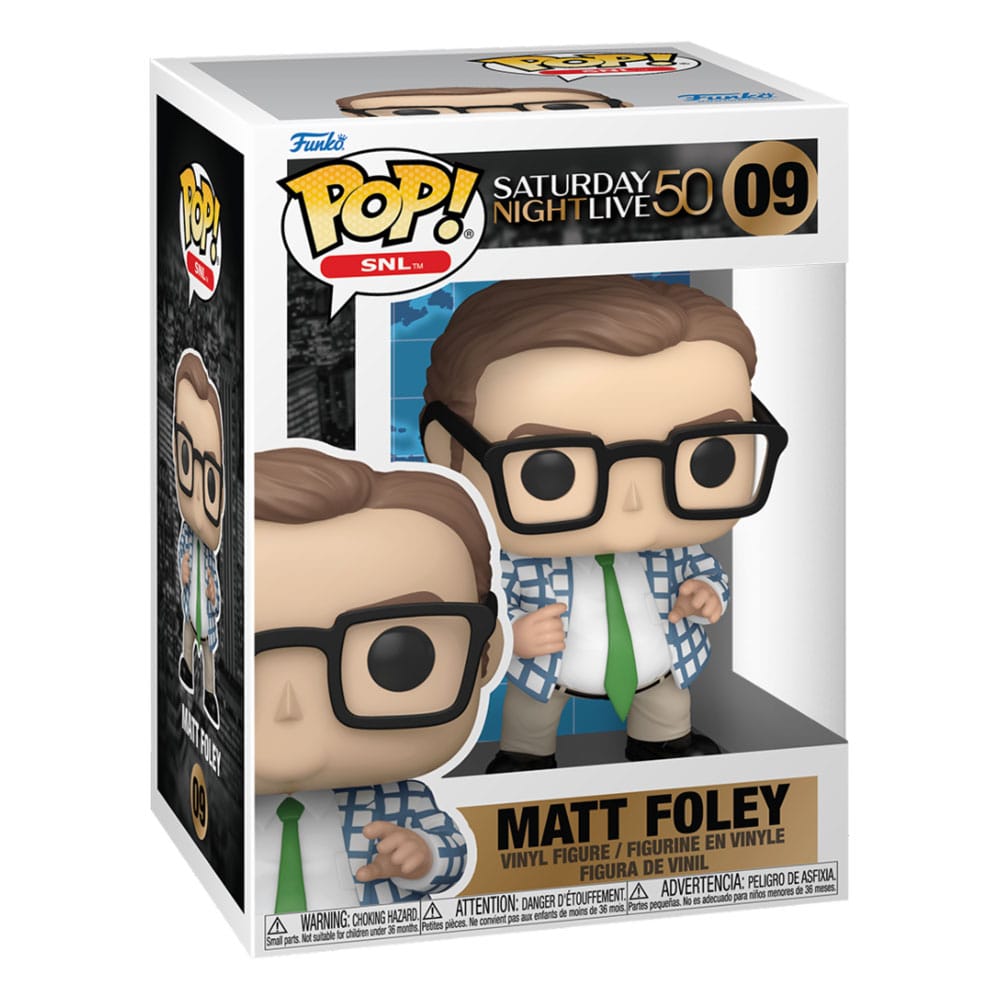 Saturday Night Live POP! Movies Figur 50th Anniversary Matt Foley 9 cm Funko