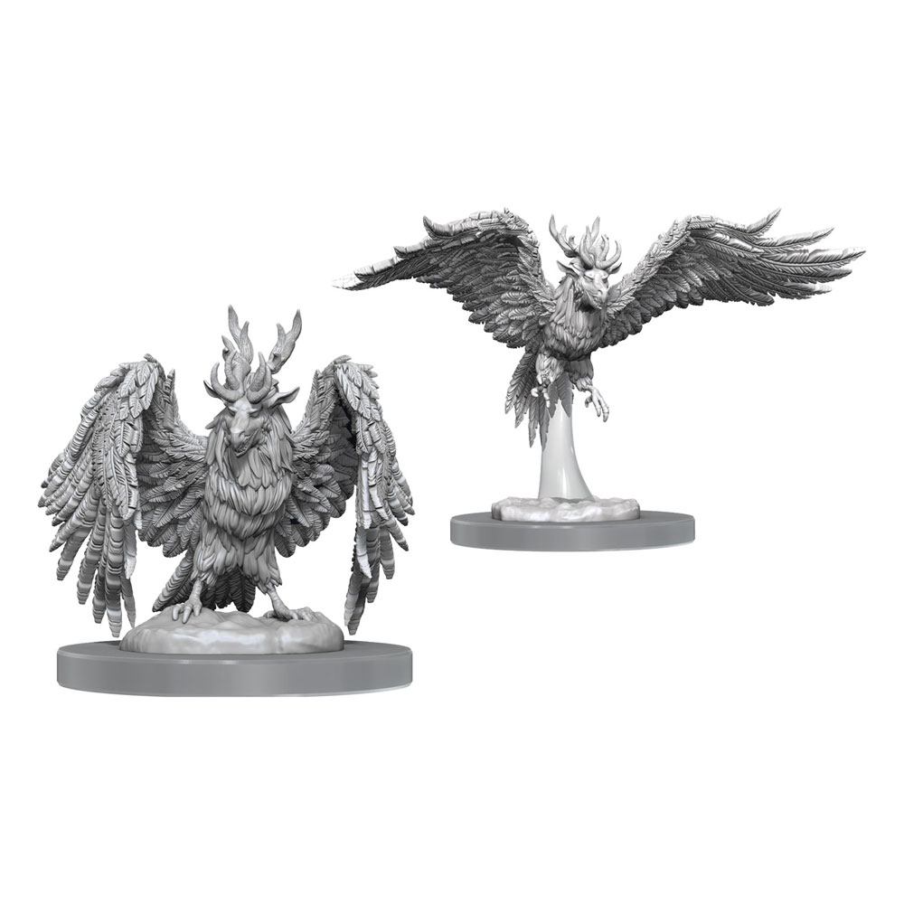 D&D Nolzur's Marvelous Miniatures Omålade Miniatyrer 2-Pack Perytons Wizkids
