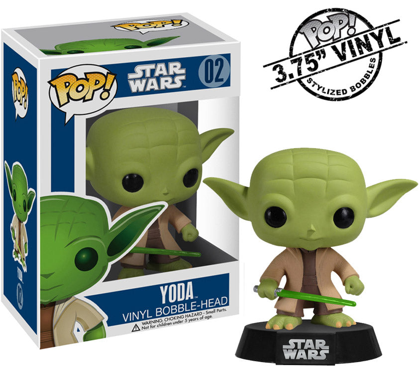 Star Wars POP! Vinyl Bobble-Head Yoda 10 cm Funko